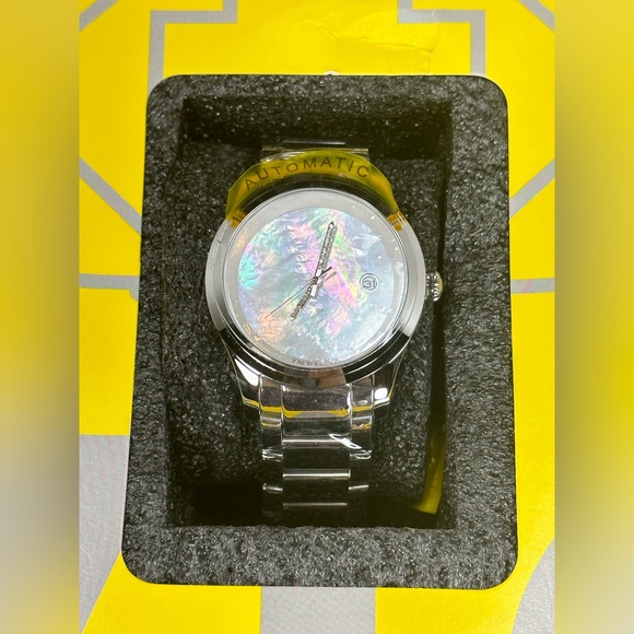 SILVER-Invicta Pro Diver 43mm Ltd Ed Automatic
Diamond Accent MOP Watch - Picture 3 of 12